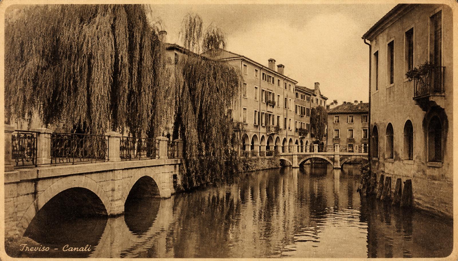 Treviso kanalları — tiramisùnun doğduğu şehir